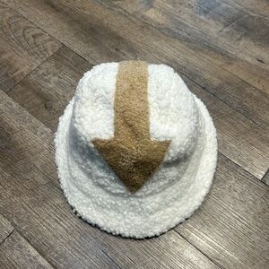 Avatar Series Appa Bucket Hat White and Tan